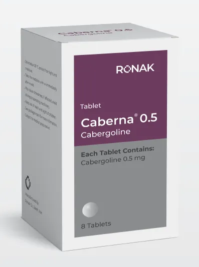 تصویر CABERNA 0.5 mg Tablet